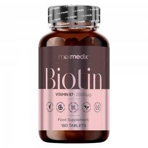 Cápsulas de Biotina Biotina MaxMedix 180 Cápsulas