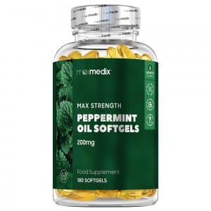 Cápsulas Blandas de Aceite de Menta Maxmedix