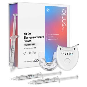 Kit de blanqueamiento dental con carbón activado mysmile