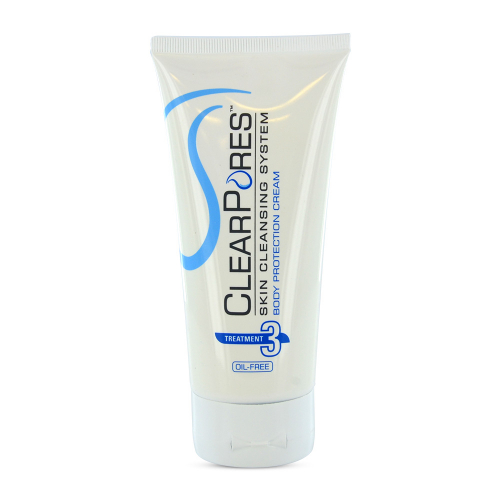 ClearPores Crema Corporal Protectora - Fórmula Hidratante Para Acné - Bote de ClearPores