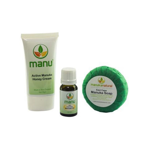 Manuka Combo Contra Eczemas -Ayuda contra la irritación, enrojecimiento y picor - Kit Completo