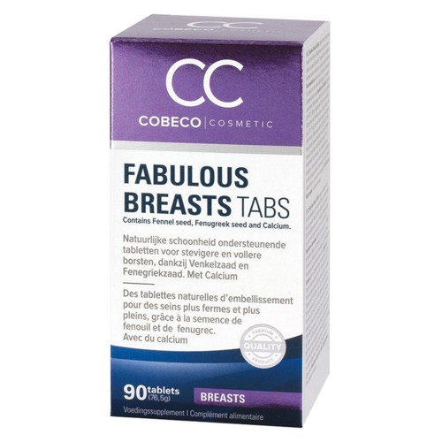 Fabulous Breasts Cáspulas - Cápsulas Naturales Para Los Senos - Caja de Fabulous Breasts Cápsulas