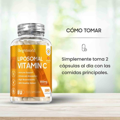Vitamina C Liposomal para el Bienestar y la Inmunidad
