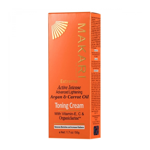 Makari Extreme Crema Facial Carrot & Argán -Combate la Decoloración y la Hiperpigmentación - Caja de Makari Extreme Crema Facial