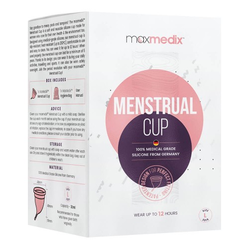 maxmedix Copa Menstrual y Bolsa Higiénica