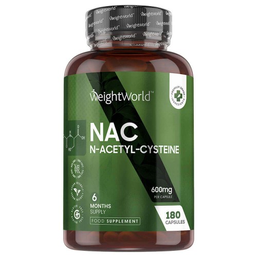 180 comprimidos de NAC o acetilisteína