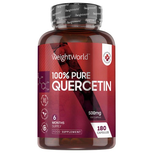 180 cápsulas de Quercetina de 500 mg