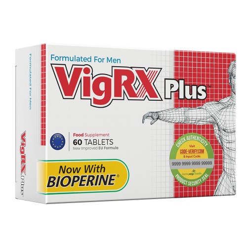 VigRX PLus - Suplemento Natural para Rendimiento Masculino - Caja de VigRX Plus