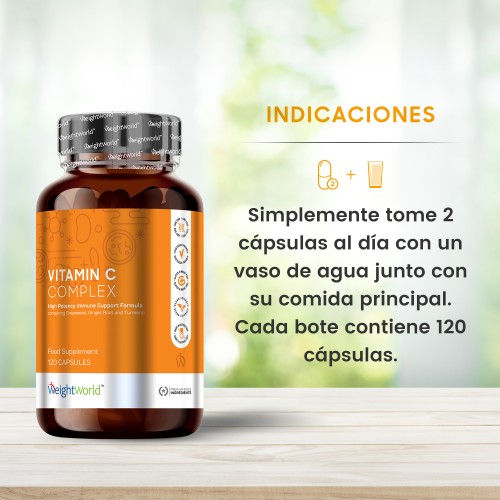 Vitamina C Complex Cápsulas para la inmunidad ShytoBuy ES